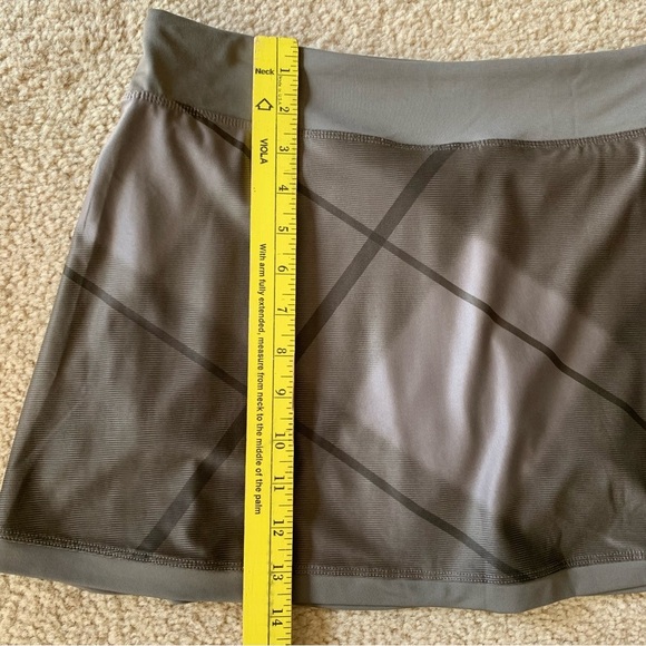 Nike Dri-Fit Brown Plaid Tennis/Golf Skort- NWT- L - Picture 13 of 16